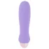Cuties Mini Purple - vibrador bastão recarregável silicone roxo