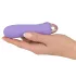 Cuties Mini Purple - vibrador bastão recarregável silicone roxo