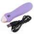 Cuties Mini Purple - vibrador bastão recarregável silicone roxo