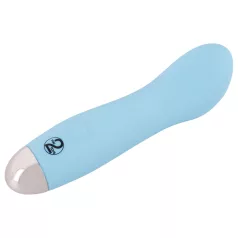   Cuties Mini Blue - vibrador ponto G recarregável - silicone turquesa