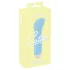 Cuties Mini Blue - vibrador ponto G recarregável - silicone turquesa