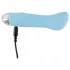 Cuties Mini Blue - vibrador ponto G recarregável - silicone turquesa