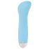 Cuties Mini Blue - vibrador ponto G recarregável - silicone turquesa