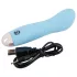 Cuties Mini Blue - vibrador ponto G recarregável - silicone turquesa