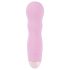 Vibrador Mini Rosa Cuties - recarregável, ondulado (rosa)