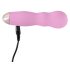 Vibrador Mini Rosa Cuties - recarregável, ondulado (rosa)
