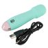 Cuties Mini Wand - vibrador de massagem recarregável (verde)