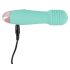 Cuties Mini Wand - vibrador de massagem recarregável (verde)