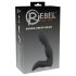 Rebel - Vibrador Prostático Recarregável com Estímulo Peniano (Preto)