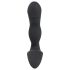Rebel - Vibrador Prostático Recarregável com Estímulo Peniano (Preto)