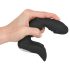 Rebel - Vibrador Prostático Recarregável com Estímulo Peniano (Preto)