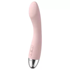 Svakom Amy - vibrador ponto G recarregável - silicone rosa