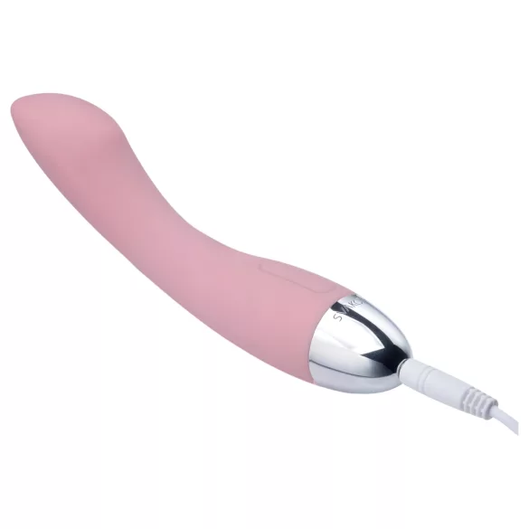Svakom Amy - vibrador ponto G recarregável - silicone rosa