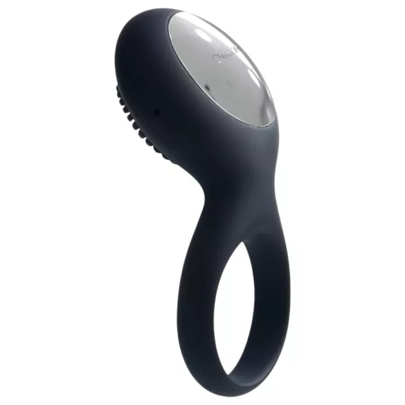 Svakom Tyler - anel peniano vibratório recarregável à prova d'água - preto