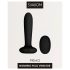 Svakom Primo - Vibrador Anal Recarregável, Aquecido e à Prova d'Água (Preto)