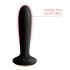 Svakom Primo - Vibrador Anal Recarregável, Aquecido e à Prova d'Água (Preto)