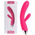 Svakom Angel - Vibrador Vermelho à Prova d'Água com Aquecimento e Estimulador de Clitóris