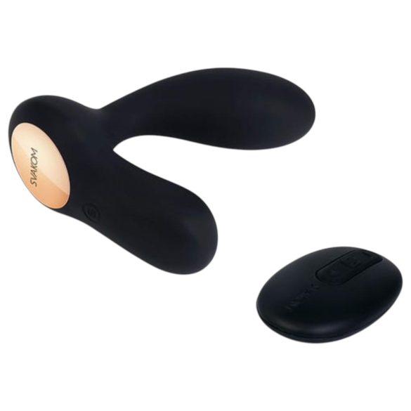 Svakom Vick - Vibrador à prova d'água para Próstata e Ponto G (preto)