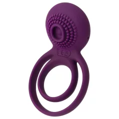   Svakom Tammy - anel peniano e testicular vibratório recarregável - roxo