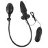 You2Toys - Vibrador Anal Inflável (preto)