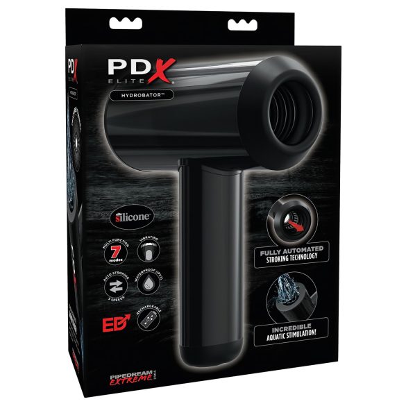 PDX Hydrobator - Masturbador com Movimento Vertical (Preto)