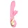 G-Vibe GRabbit - vibrador ponto G recarregável 3 motores silicone rosa