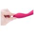 Svakom Iris - Vibrador recarregável à prova d'água para ponto G (vermelho)