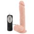 Thrusting Médico - vibrador rotativo com ventosa (natural)