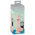 Thrusting Médico - vibrador rotativo com ventosa (natural)
