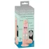Medical Thrusting - vibrador com ventosa, estocadas e rotação (cor de pele)