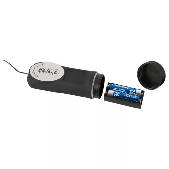 Medical Thrusting - vibrador com ventosa, estocadas e rotação (cor de pele)