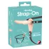 You2Toys - Strap-on vibrador recarregável - pele