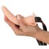 You2Toys - Strap-On - Vibrador Recarregável e Ajustável (Bege)