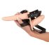 You2Toys - Strap-On - Vibrador Duplo de Encaixe (Cor Natural)