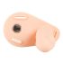 You2Toys - Strap-On - Vibrador Duplo de Encaixe (Cor Natural)