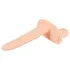 You2Toys - strap-on vibrador duplo - cor natural