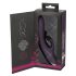 Javida - vibrador impermeável com sugador de clitóris (roxo)