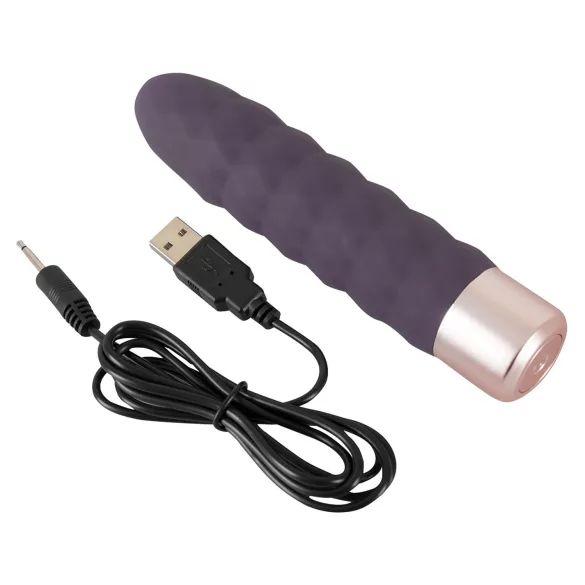 You2Toys Elegant Diamond - vibrador varinha recarregável - lilás