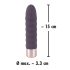 You2Toys Elegant Diamond - Vibrador Recarregável em Forma de Varinha (Roxo)