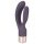 You2Toys Elegant Double - vibrador recarregável com braço para clitóris (roxo)