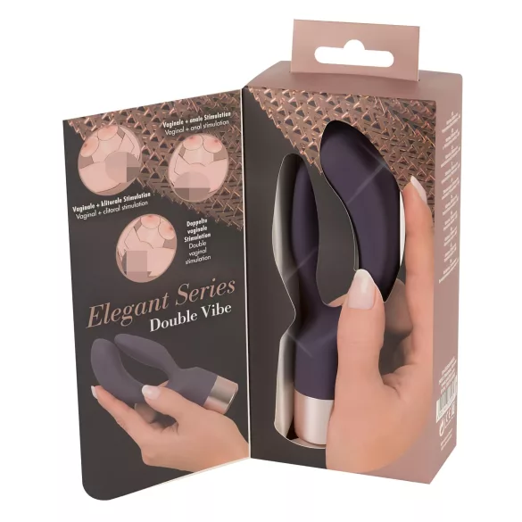 You2Toys - vibrador com estimulador clitoriano recarregável - lilás