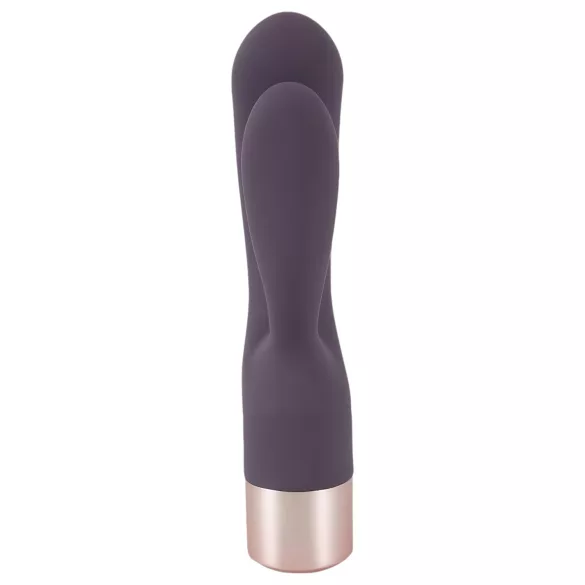 You2Toys - vibrador com estimulador clitoriano recarregável - lilás