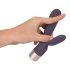 You2Toys Elegant Double - vibrador recarregável com braço para clitóris (roxo)