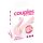 Escolha do Casal - Vibrador duplo rosa