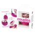 Preferido do Casal - mini vibrador massajador recarregável (rosa)