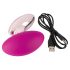 Preferido do Casal - mini vibrador massajador recarregável (rosa)