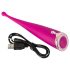Escolha do Casal - Vibrador Rosa Recargável