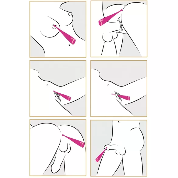 Couples Choice - vibrador clitóris recarregável - silicone rosa