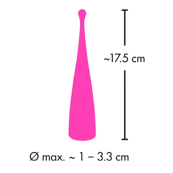 Couples Choice - vibrador clitóris recarregável - silicone rosa