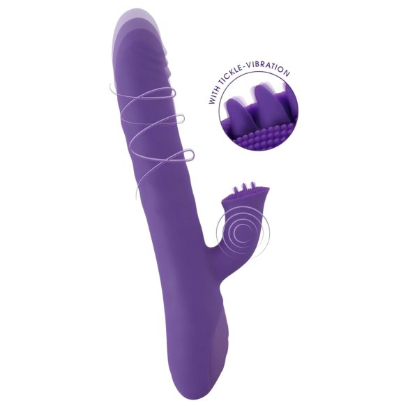 Sorriso Pérola - Vibrador com Pérolas (Roxo)